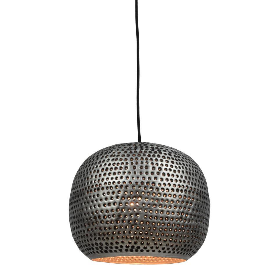 Urban Interiors Hanglamp Spike bol - Ø 27 cm - Zink