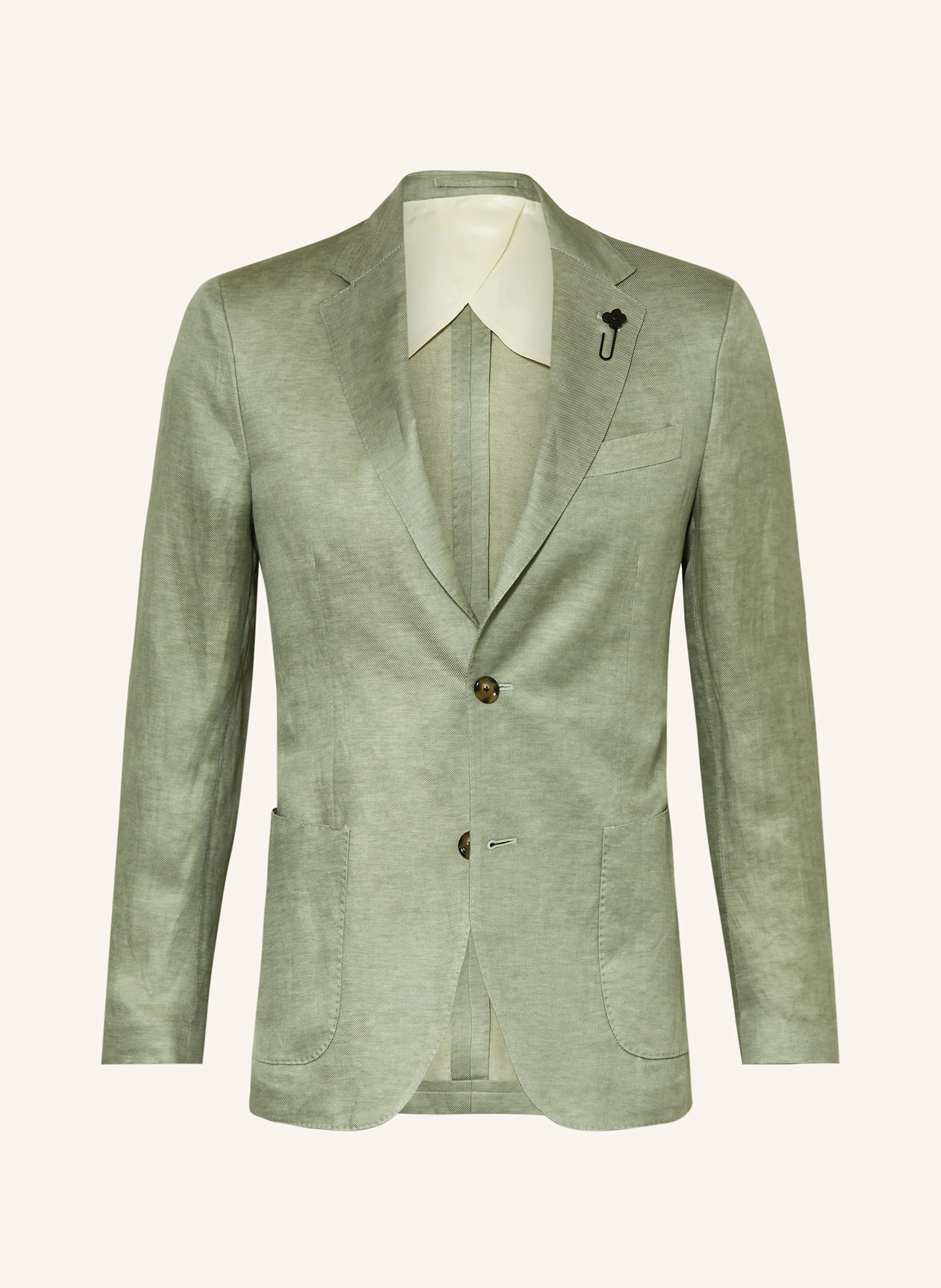 LARDINI Anzugsakko Extra Slim Fit aus Leinen