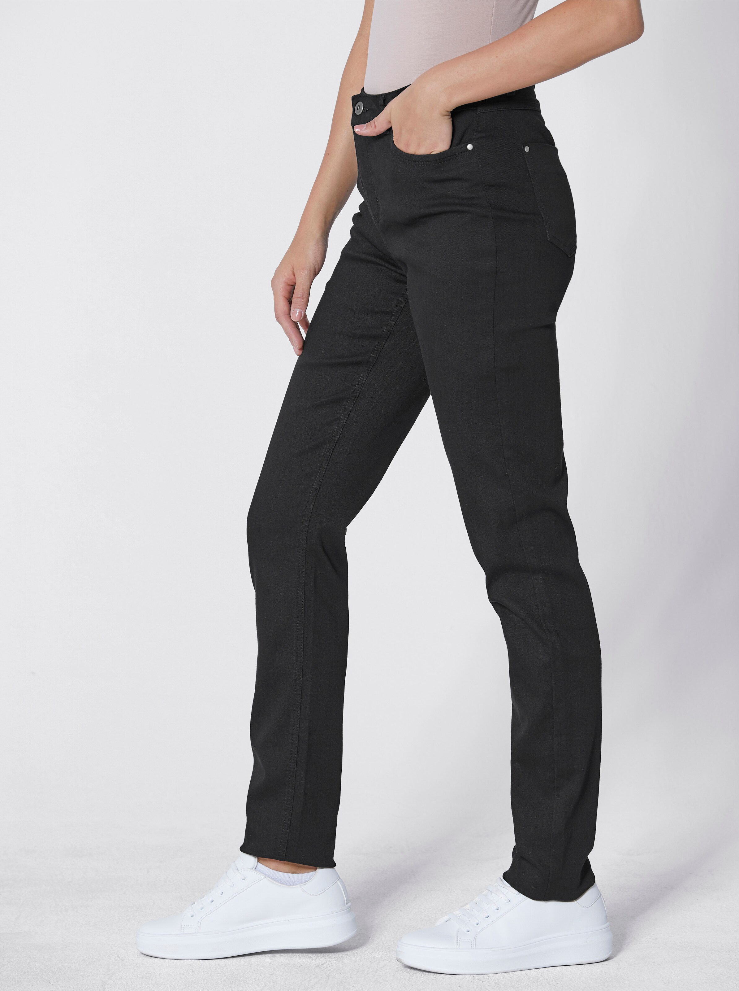 CREATION L PREMIUM Edel-Jeans in black-denim