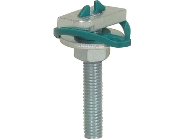WALRAVEN BIS RapidRail® Hammerfix T-bolt M8x200mm, tykkelse 5,0mm, SW13, for skinne WM 0 til 35. Elforzinket