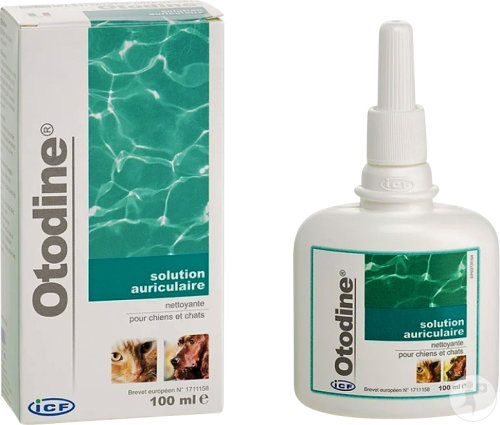 MP Labo Otodine Solution Auriculaire Nettoyante Chat/Chien Flacon 100ml