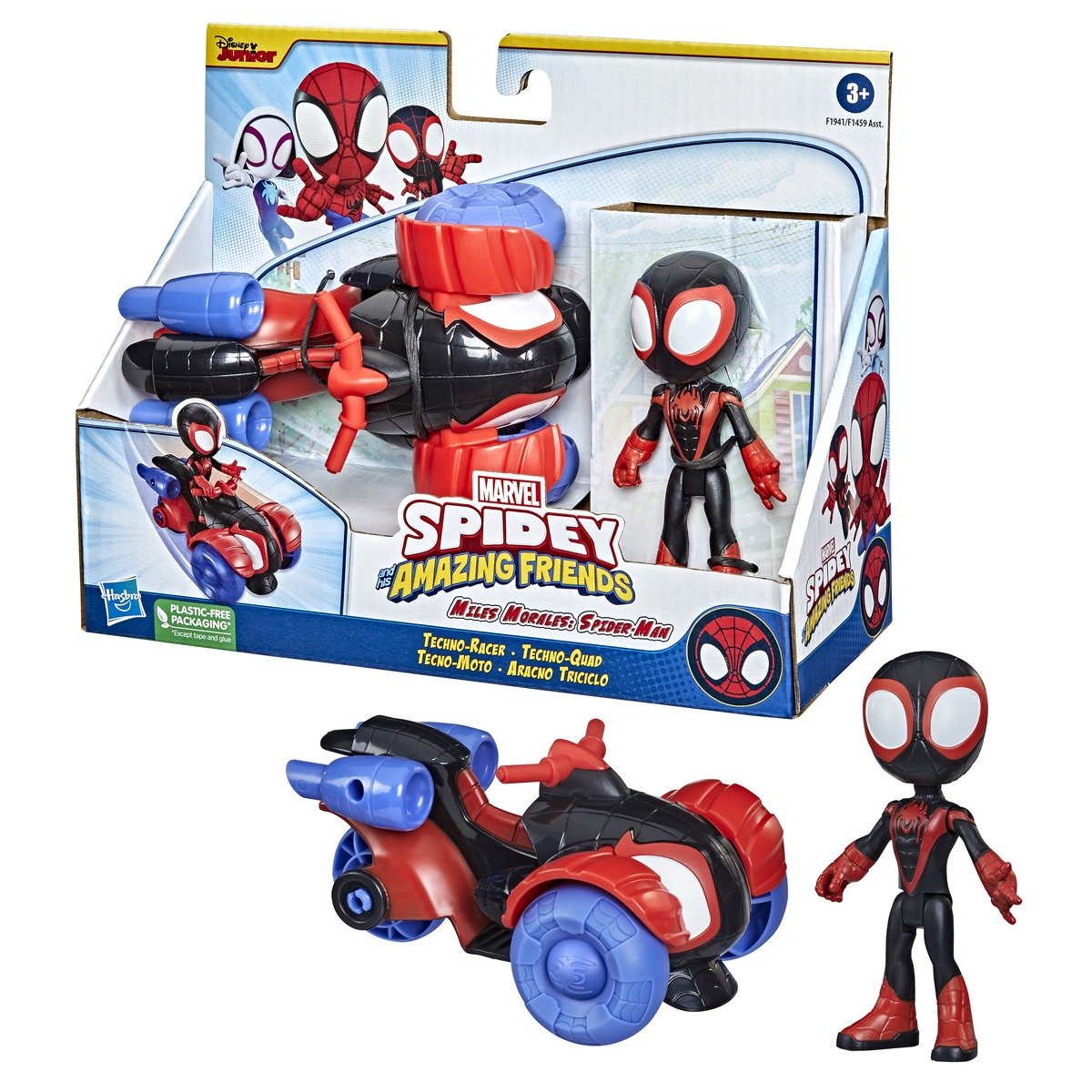 Véhicule et figurine Spidey