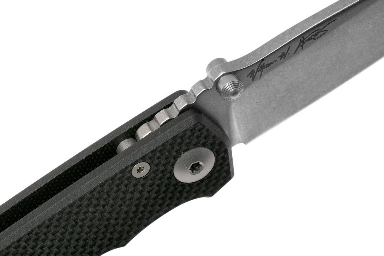 Spartan Blades Talos SFBL7BK Black G10 zakmes, Bill Harsey design