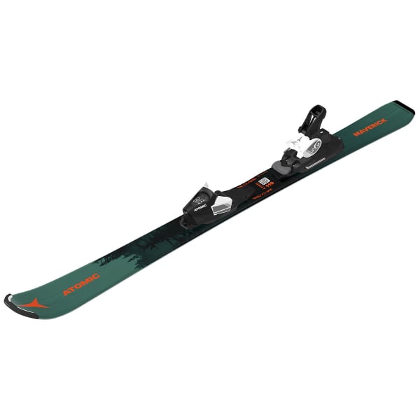 Pack ski ATOMIC MAVERICK JR 100-120 DARK + C 5 GW GREEN/BLACK
