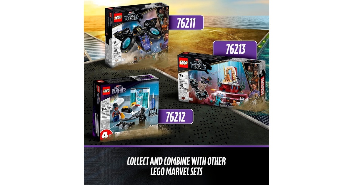 LEGOMarvel - Shuri's Sunbird Constructiespeelgoed  (76211)