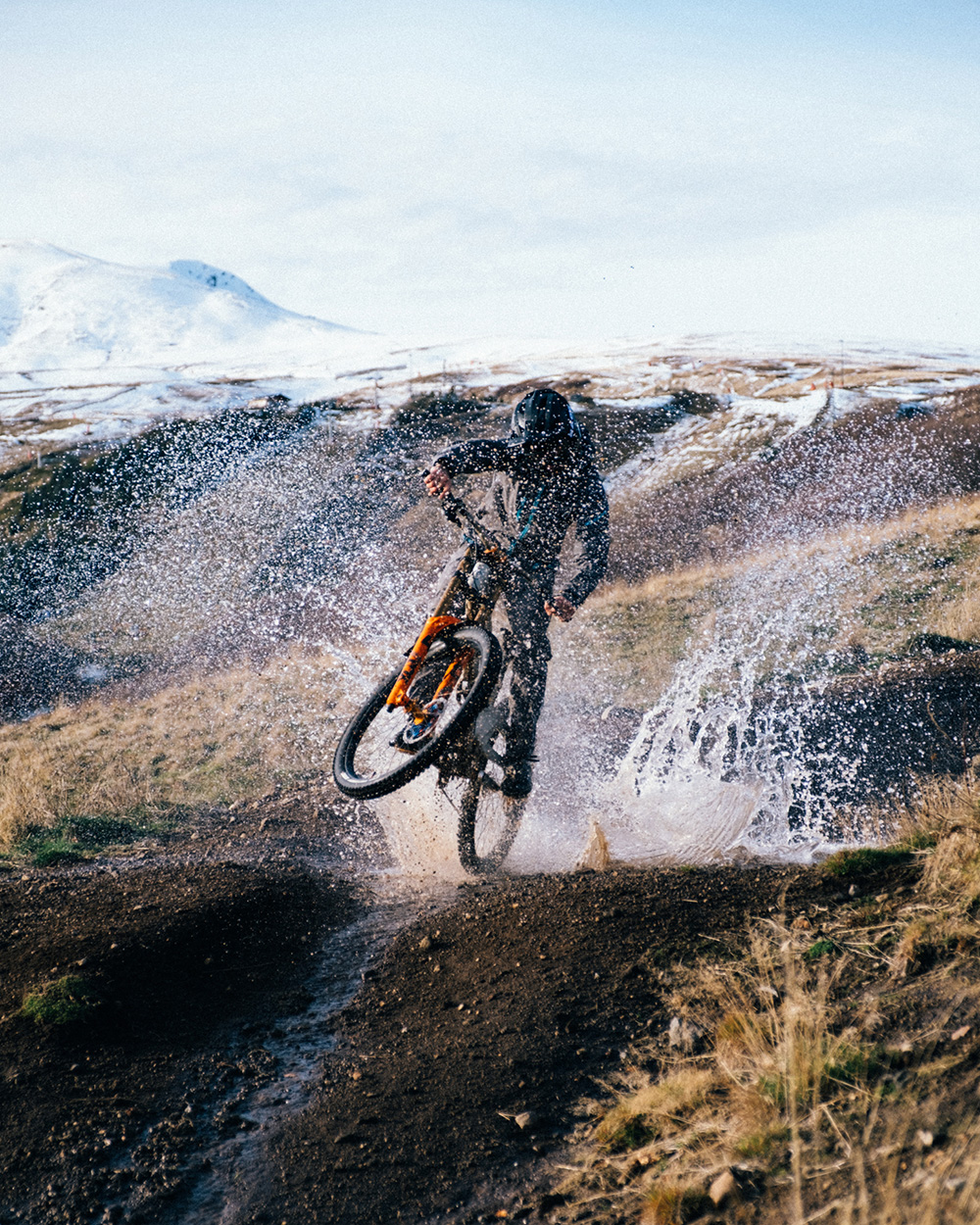 Dirtlej Dirtsuit SFD Edition heldragt med lange ben Grå