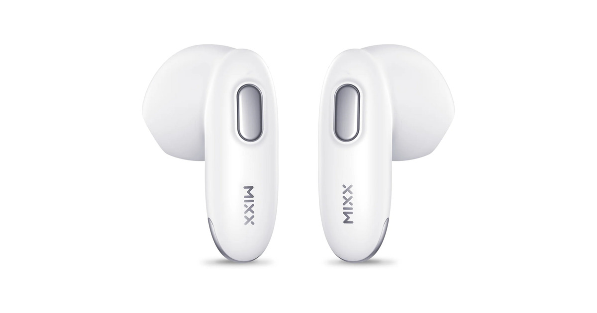 MIXXStreamBuds Hybrid Charge 2 True Wireless Earbuds in-ear oortjes  (Wit)