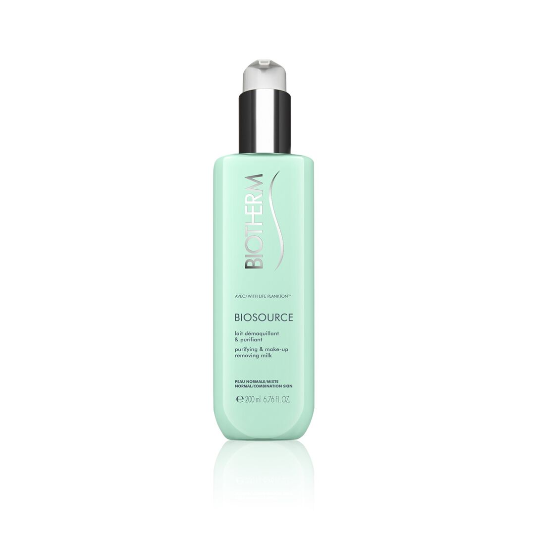 BIOTHERM Biosource Leite Desmaquilhante, Peles Normais e Mistas - 400ml