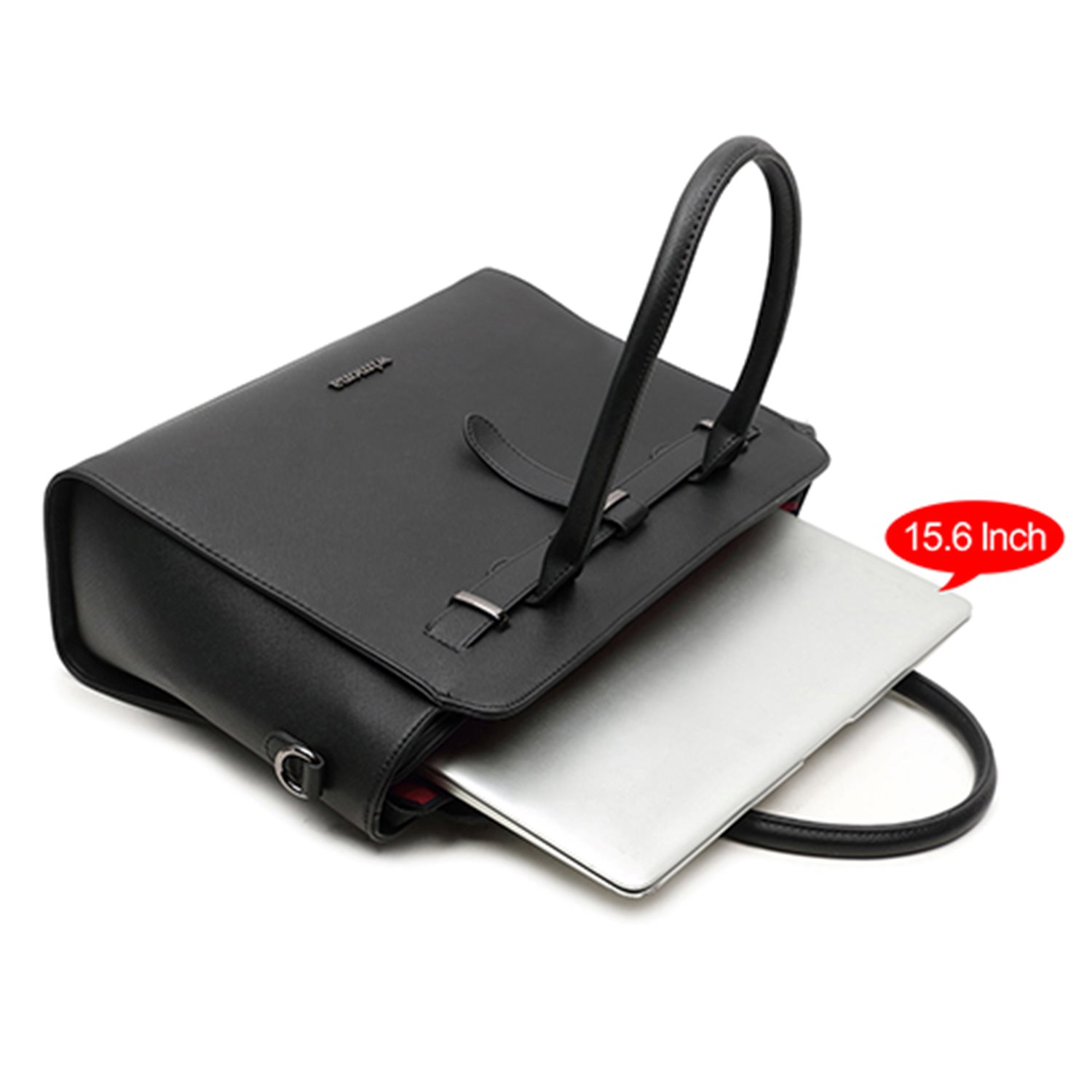 Wimona Sienna 15.6'' Laptoptas zwart
