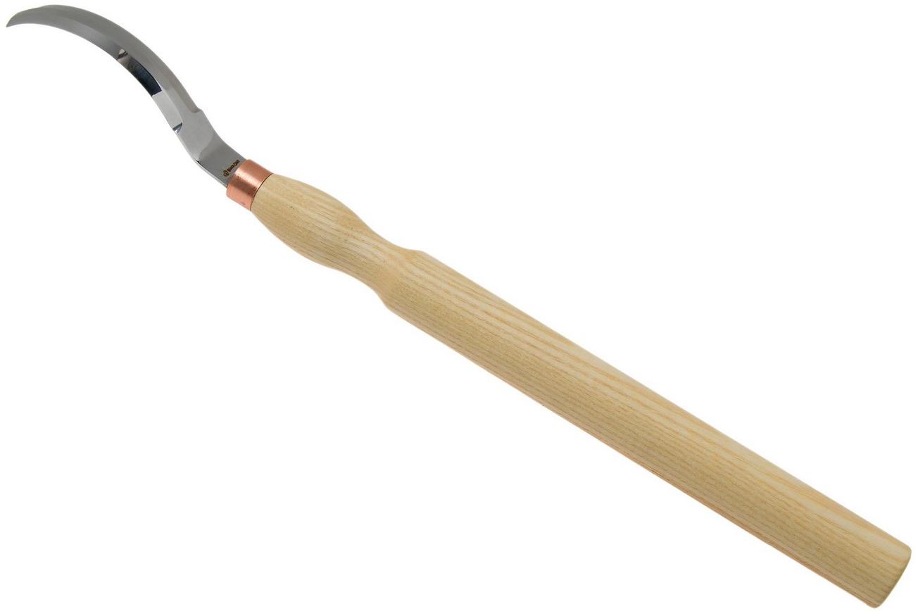 BeaverCraft Spoon Carving Knife Long 90 mm Long SK3LONG, Double Edge, lepelmes