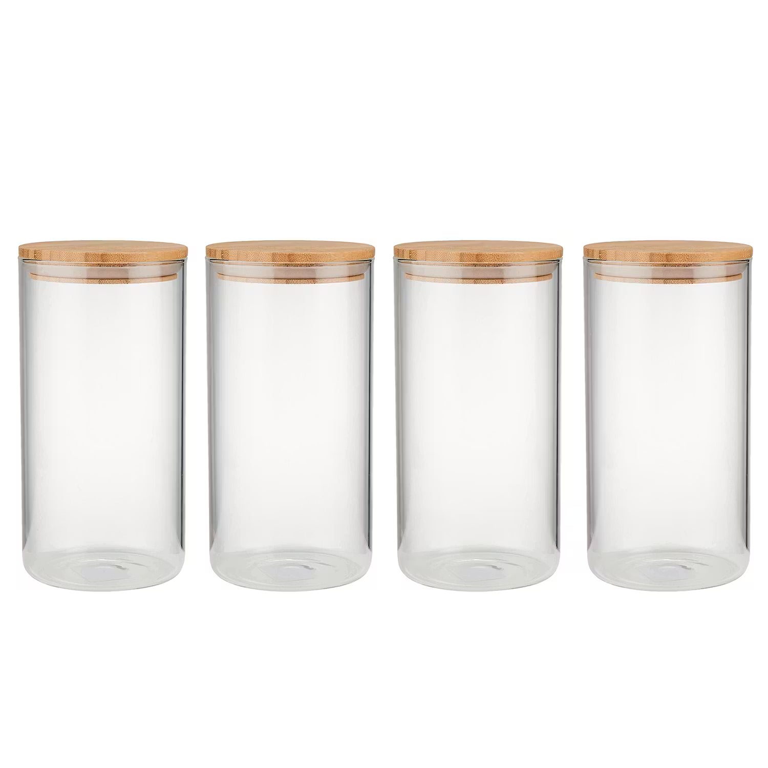 WOODLOCK Vorratsglas 4er-Set