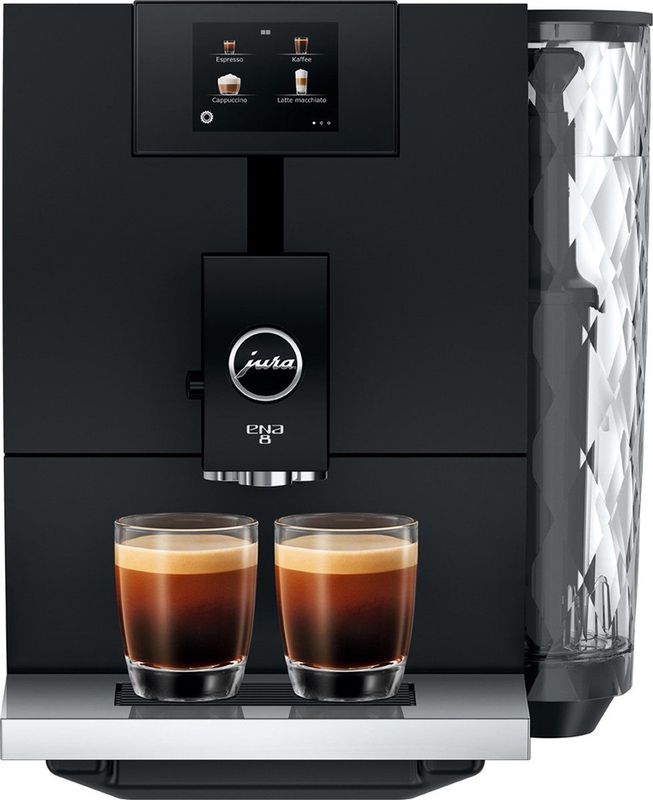 Jura - Ena 8 - Koffiezetapparaat - Metropolitan Black - Volautomatisch