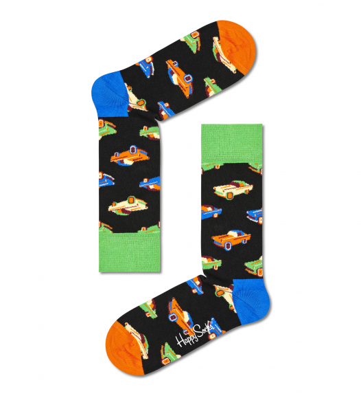 Happy Socks Car Sock Socken in Mehrfarbig