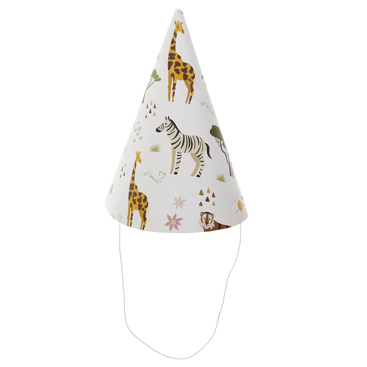 6 chapeaux de fête Savane