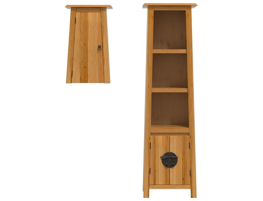 VIDAXL - Ensemble de meubles de salle de bain 2 pcs bois de pin massi...