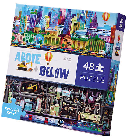 Crocodile Creek Puzzlespiel - 48 Teile - Oben & Unten - BIG Cit