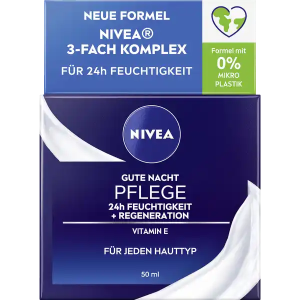 Gute Nacht Pflege 24h Feuchtigkeit + Regeneration für jeden Hauttyp