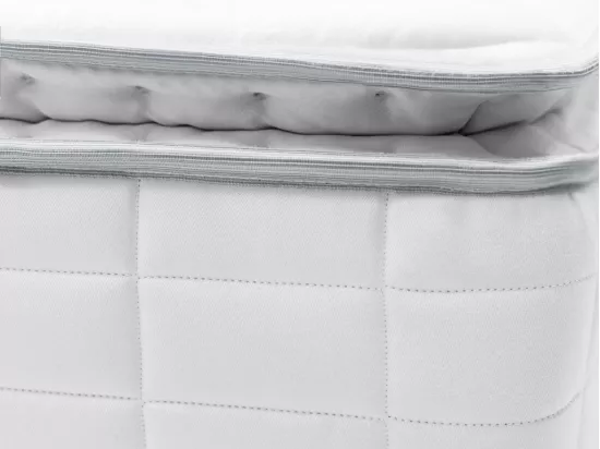 Matelas Megève | 140x190cm | Ressorts+latex avec surmatelas | 32cm