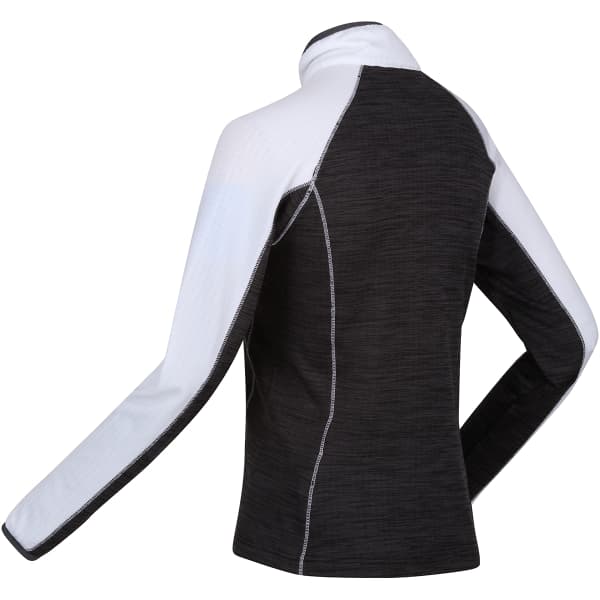 Sweat polaire randonnée REGATTA W HEPLEY WHITE/SEAL GREY MARL