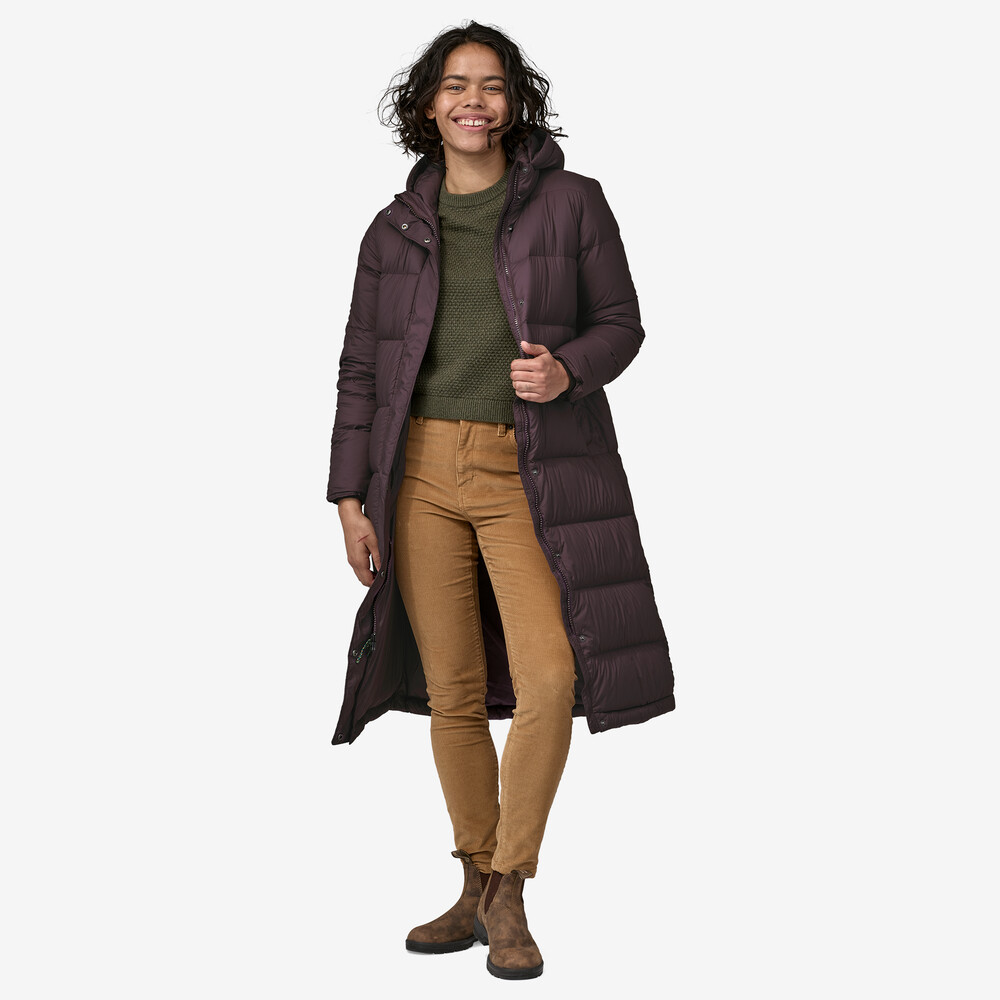 Silent Down Long Parka für Damen