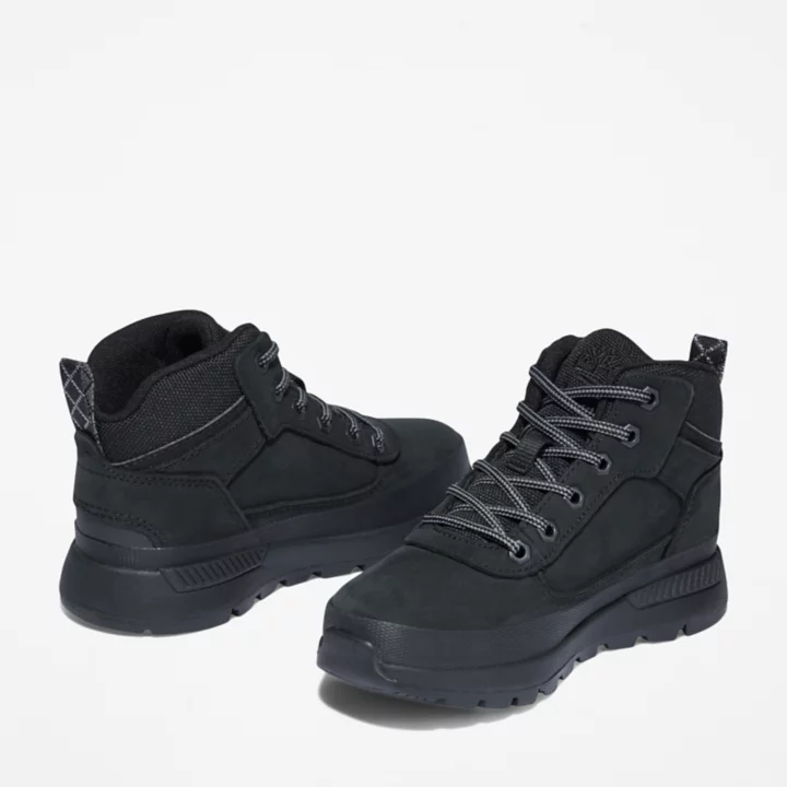 Chukka Field Trekker para Júnior na cor Preta