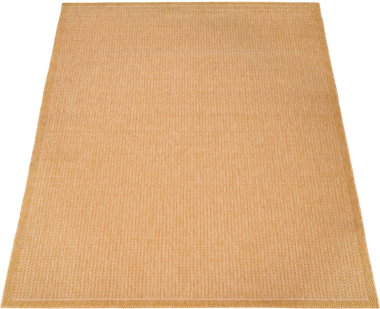 Paco Home Teppich »Timber 125« rechteckig 4 mm Höhe Flachgewebe, Sisal Optik, auch als Läufer, In- und Outdoor geeignet