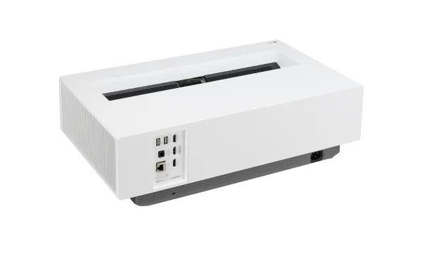LG CineBeam HU915QE - DLP-projektor - laser - 3700 ANSI lumens - 3840 x 2160 - 16:9 - 4K - ultrakort kast objektiv - hvid