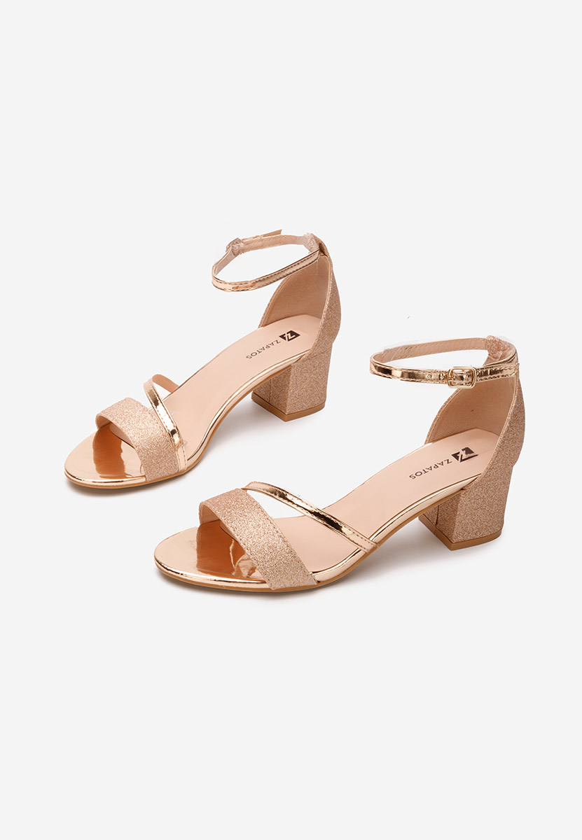 Sandales élégantes champagne Malena