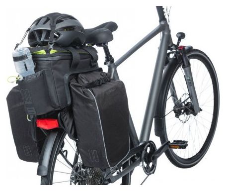 Sacoche de Porte-Bagage Basil Miles Trunkbag XL Pro MIK 36L Noir Jaune