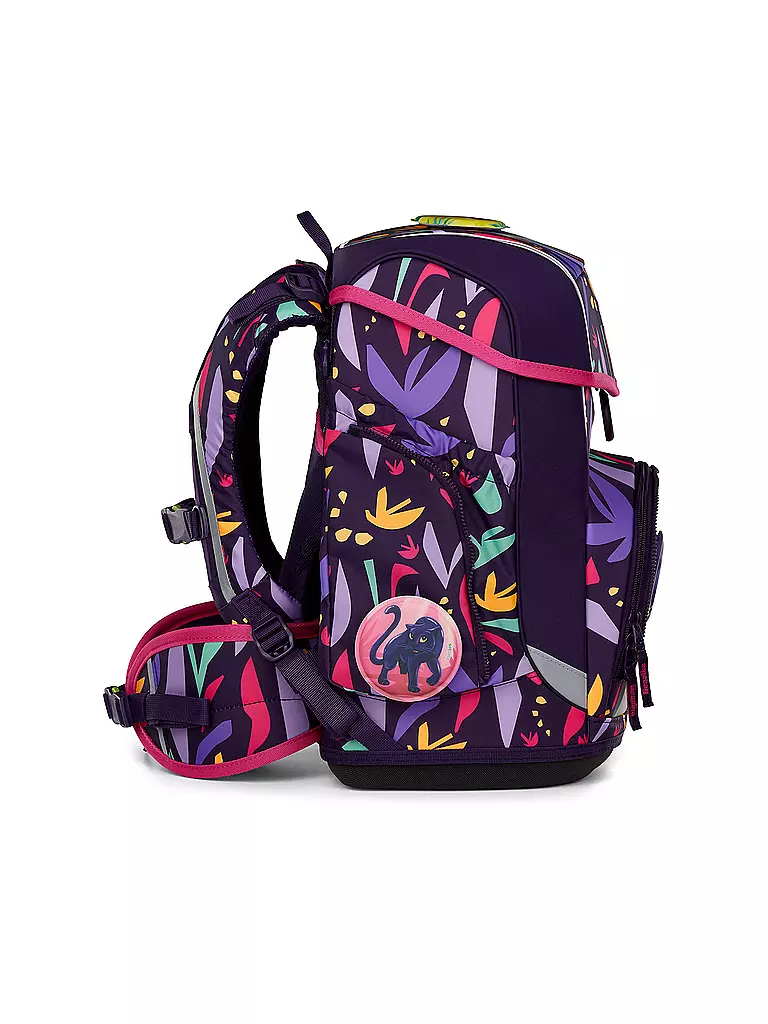 ERGOBAG Schultasche Set 5tlg AmBärzonas CUBO Neo  lila