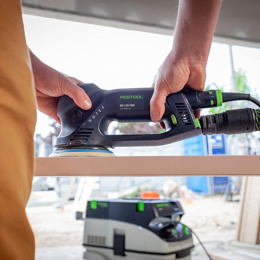 FESTOOL 125mm 500W RO 125 ROTEX 3-n-1 Random Orbital Sander Plus 576031