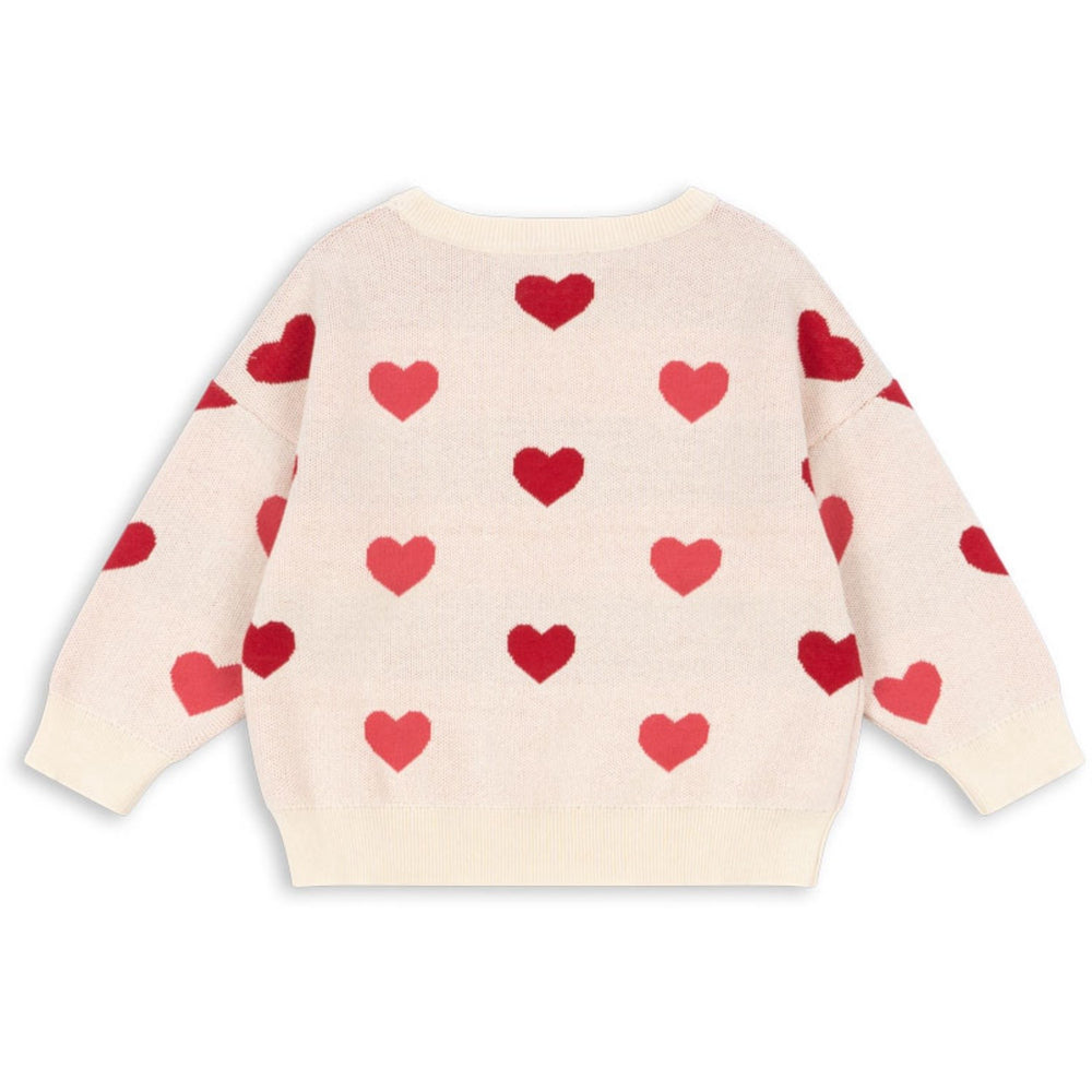 Køb Konges Sløjd Coeur Coloré Duo Pink Lapis Strik Sweater GOTS