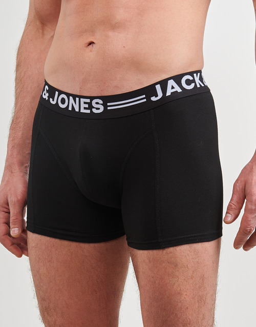 Jack & Jones - SENSE TRUNKS 3-PACK - Noir