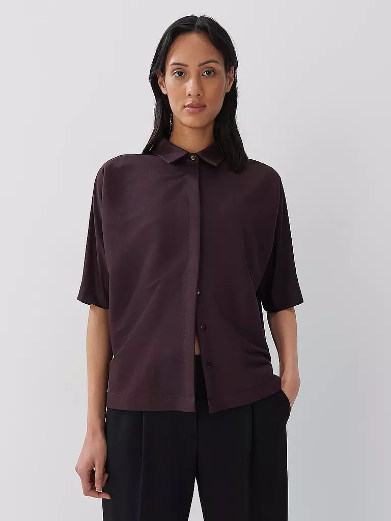SOMEDAY Bluse ZUNYA DETAIL lila