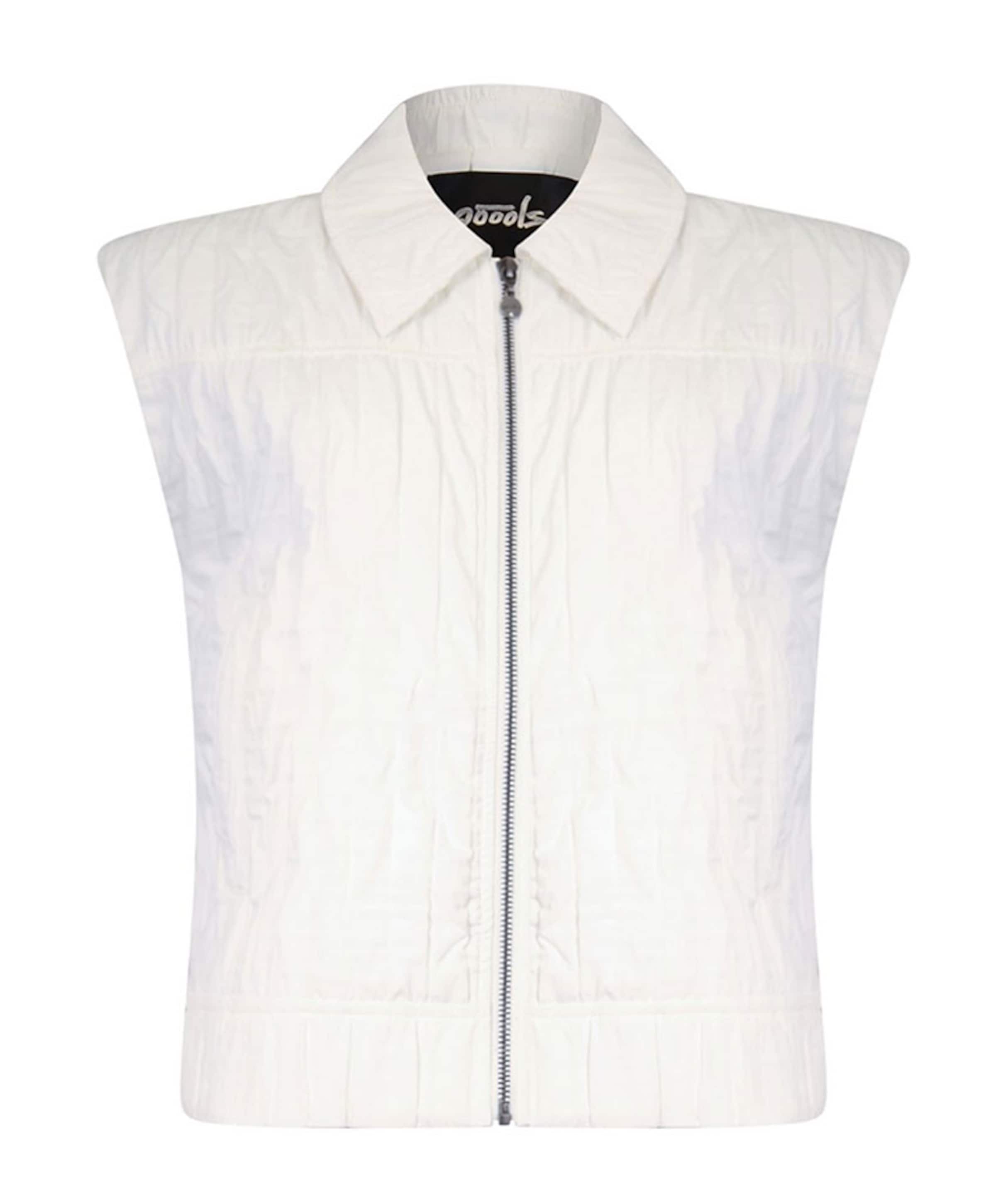 Poools Dames bodywarmer wit