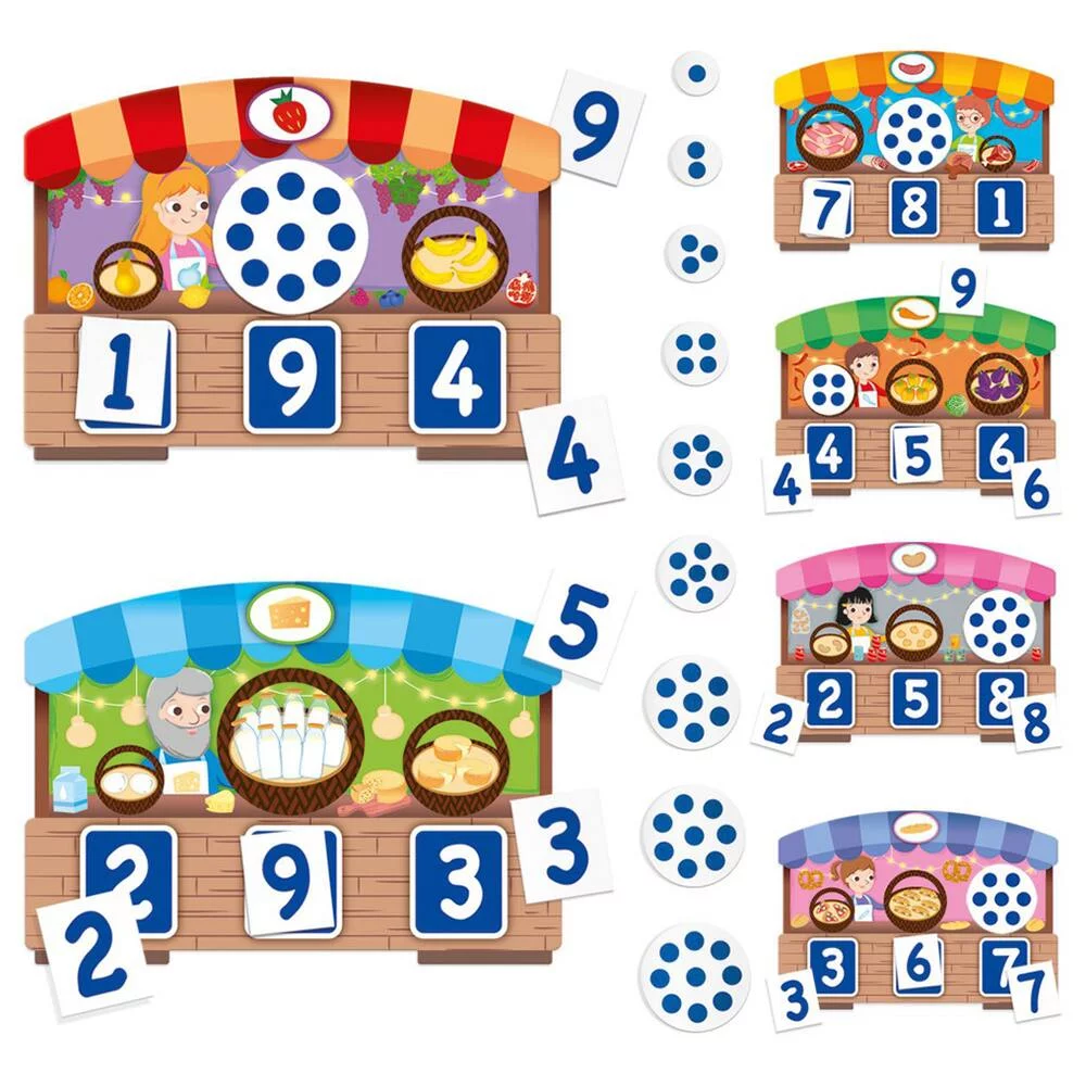 MONTESSORI - LOTO TACTIL 123