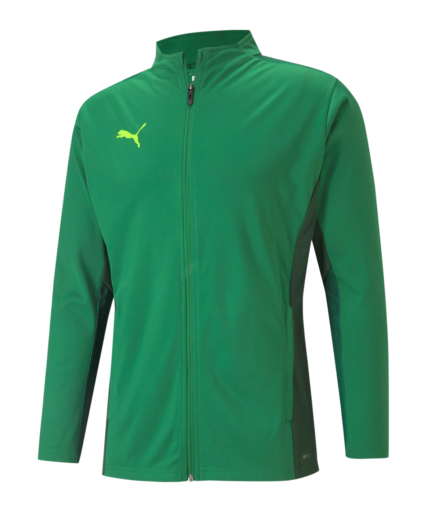 PUMA teamCUP Trainingsjacke Grün F05