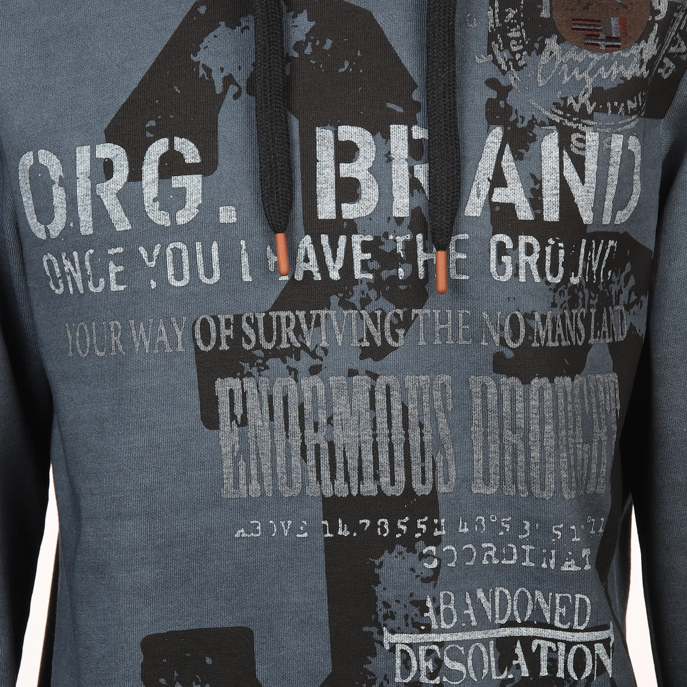 Herren Kapuzenhoodie mit Print