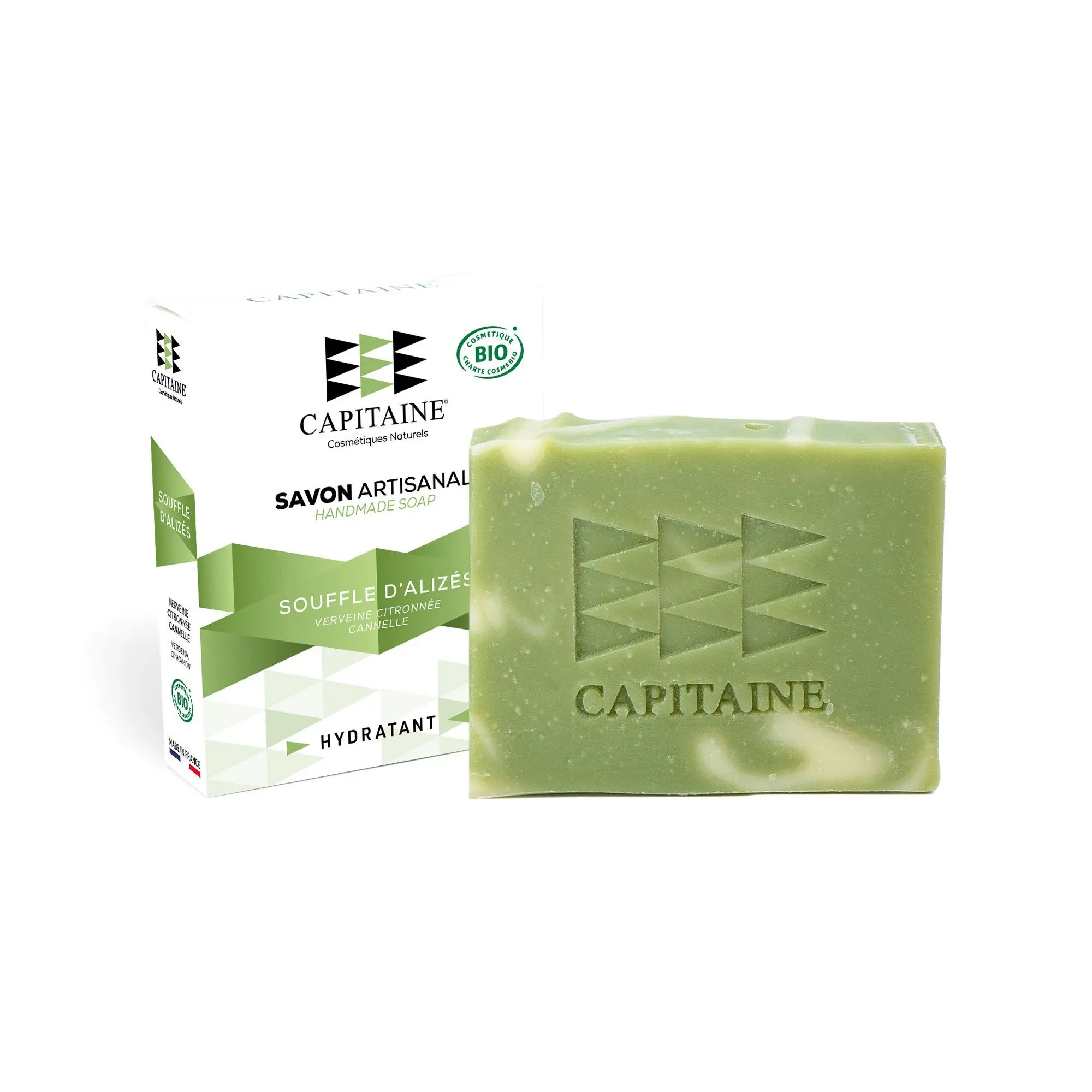 Capitaine Cosmétiques - Souffle d'Alizés Savon Bio nourrissant- Savon