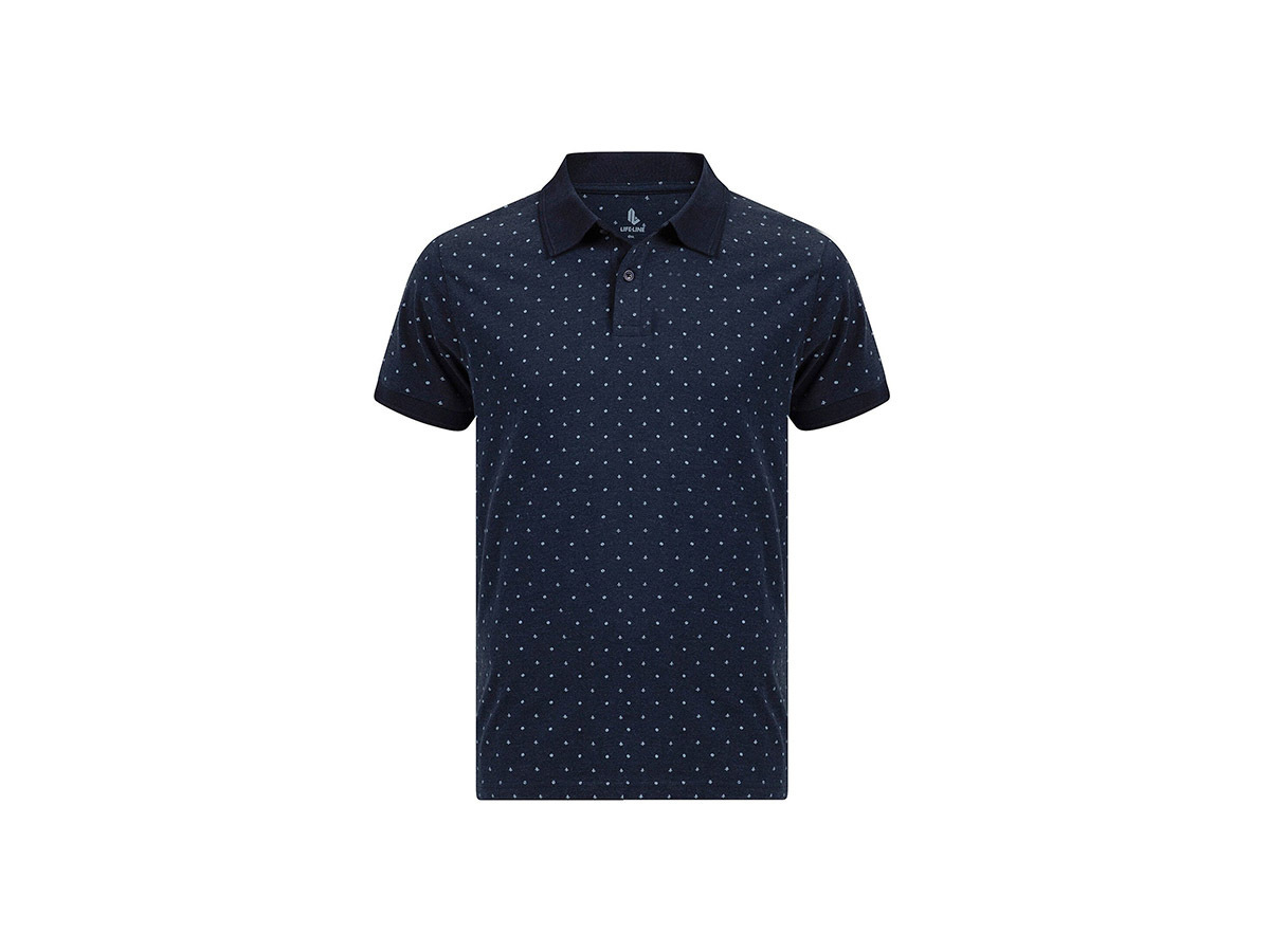 Life-Line Sami AO Logo heren polo - Navy