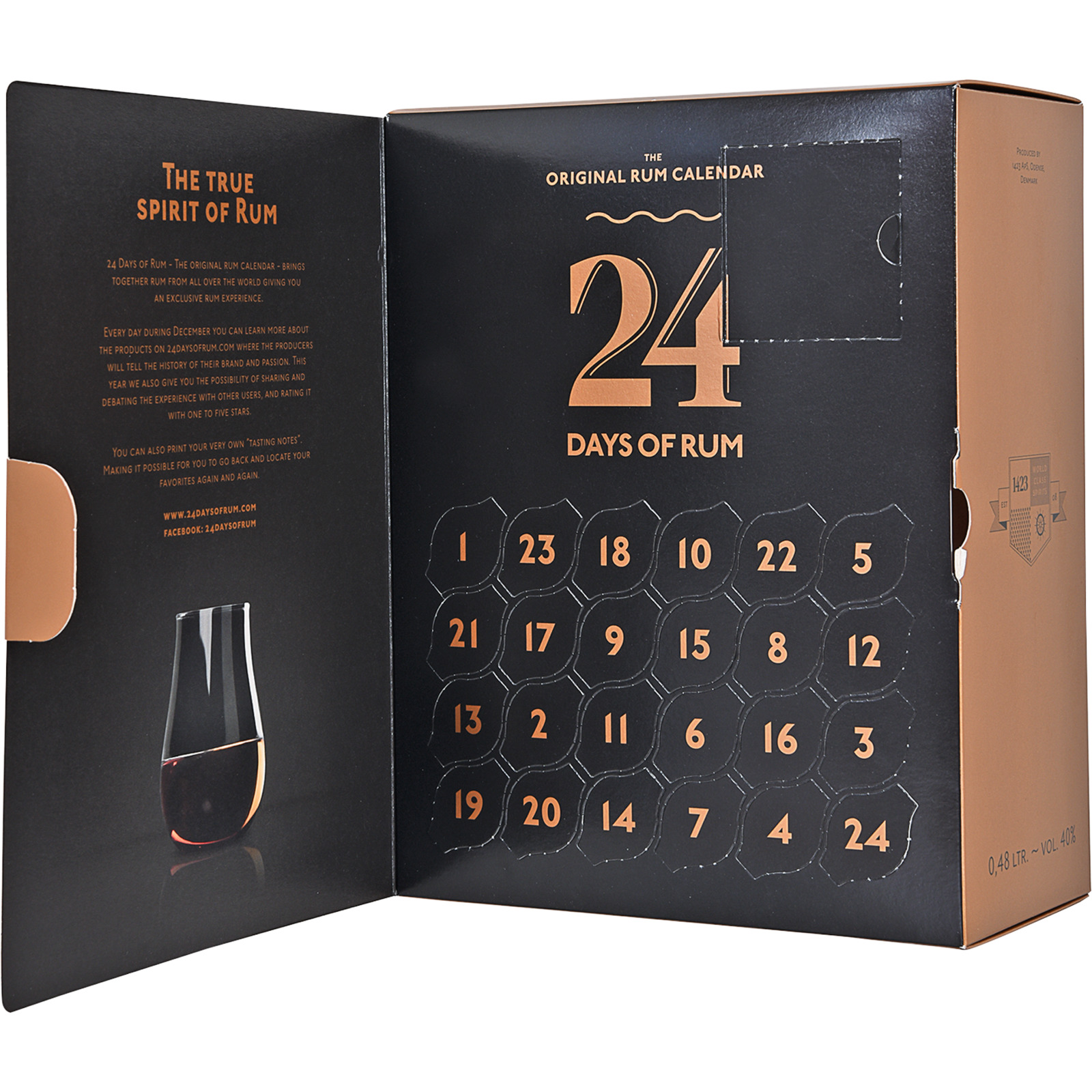 Adventskalender 24 Days of Rum 24x2cl