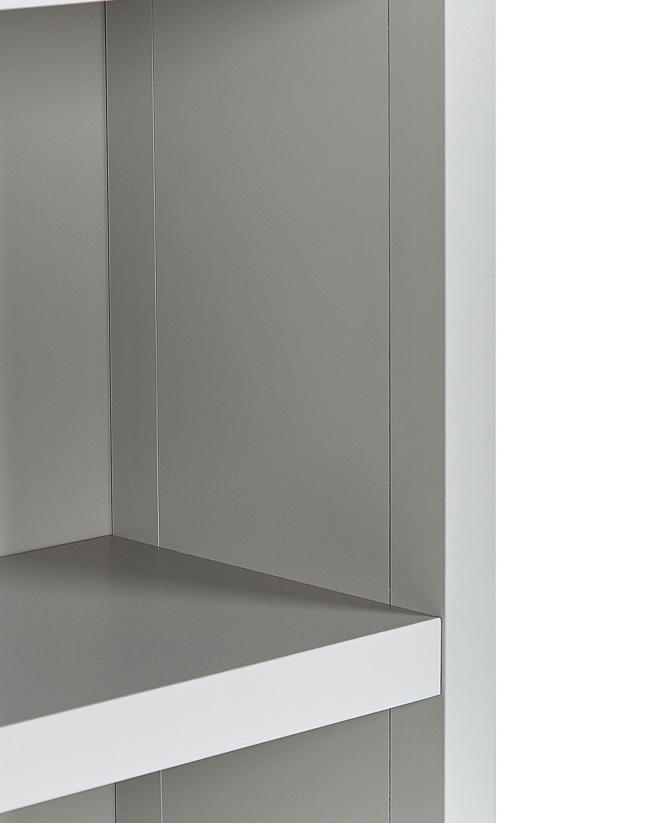 Boekenkast met 4 planken CLIO 180 cm Lichtgrijs