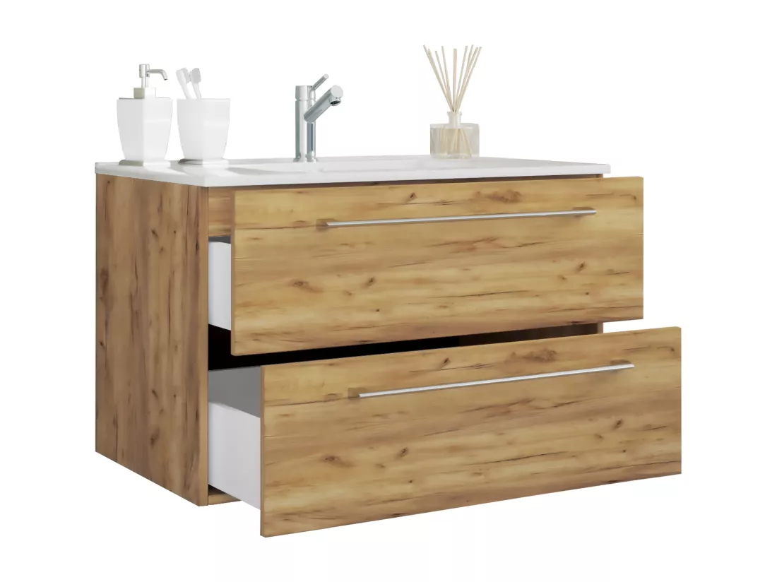 Plan de toilette 2 pièces Lavabo Badinos 2