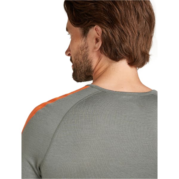T-shirt thermique ICEBREAKER M MERINO 200 SONEBULA LS CREWE GAL/MOS/BLAZ/CB