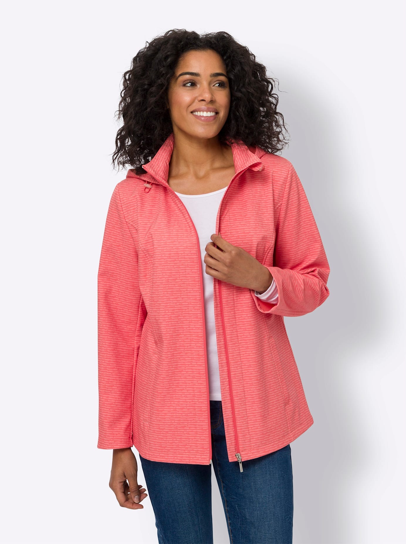 Classic Basics Softshelljacke mit Kapuze