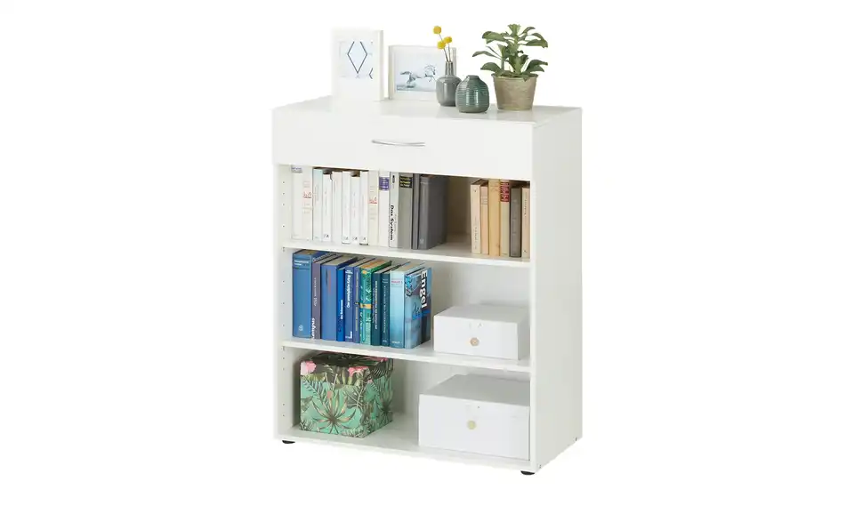 Regal Multischrank-System 80 cm 98 cm Weiß