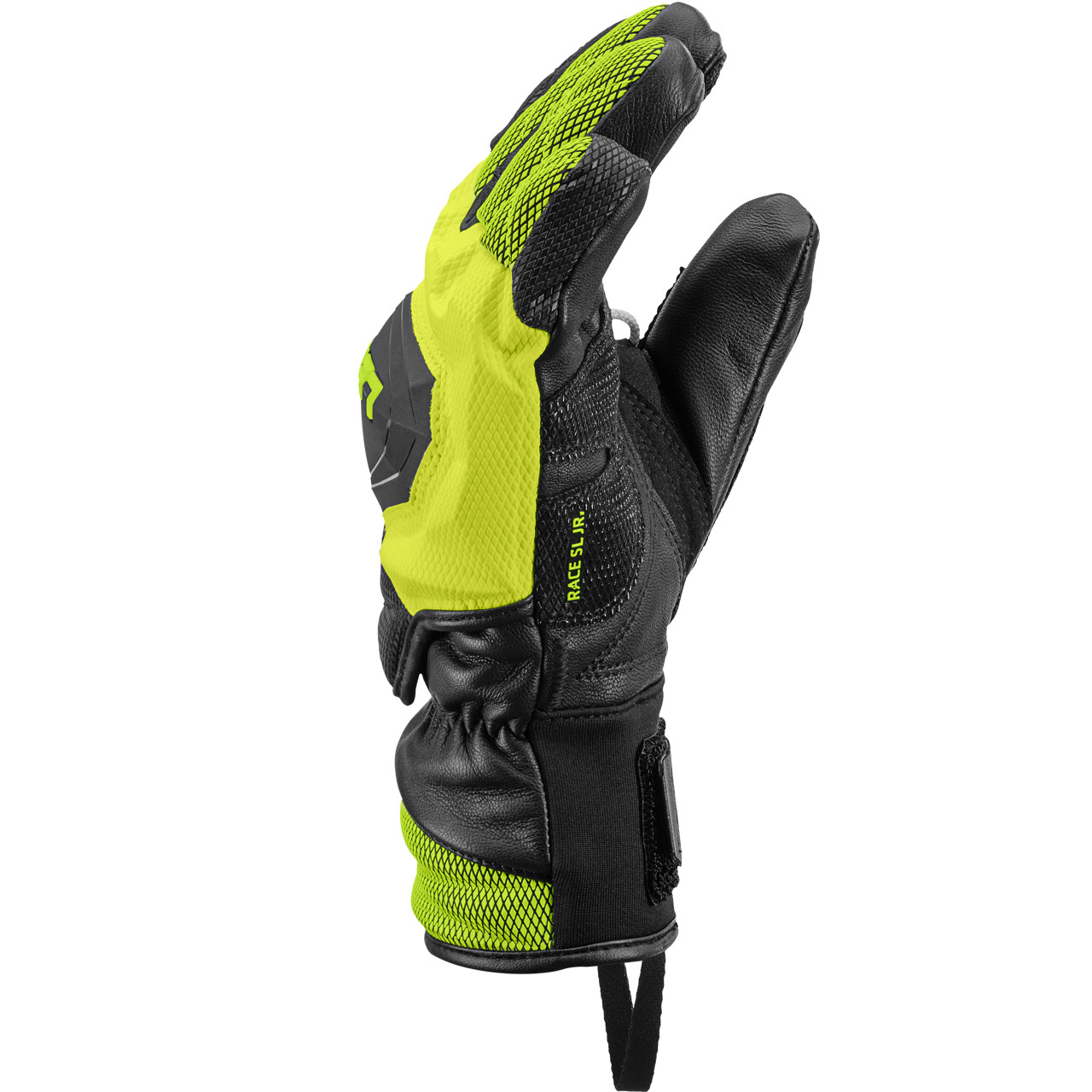 Leki Junior Handschuh WCR VENOM 3D black/ice lemon | Leki | L | Brands | XSPO-Fashion