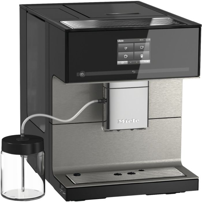 Miele Stand-Kaffeevollautomat CM 7550 CoffeePassion Obsidianschwarz