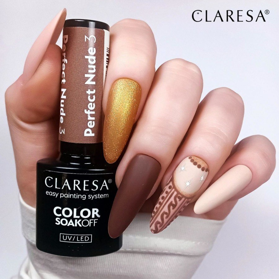 Claresa Nail Polish Hybrid Soak Off Perfect Nude 03 5ml