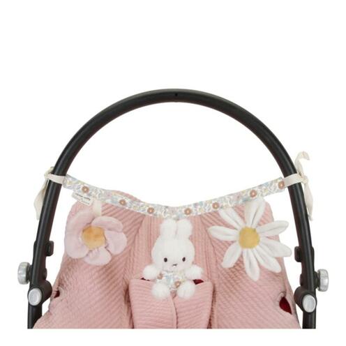 Chaîne d'activités pour poussette Miffy Vintage Flowers - LITTLE DUTCH